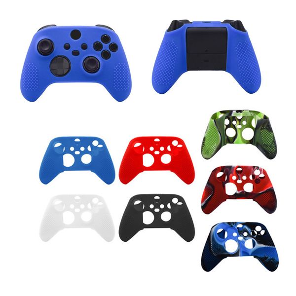 Caso de silicone gamepad suave para Xbox SX Anti-Slip Suor Game Lidar com Caso de Silicone Case Protetora 7 Estilos