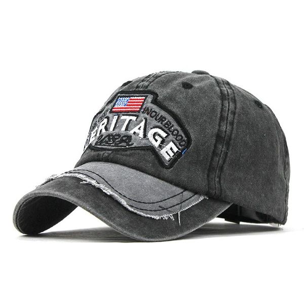 

flb] 100% washed cotton men baseball cap fitted cap snapback hat for women gorras casual casquette embroidery retro cap f318 sqcgur, Black;white