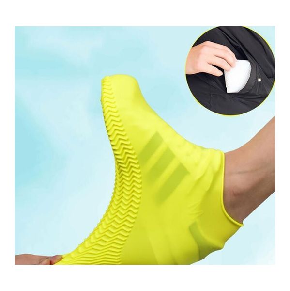 

waterproof shoe cover sile material shoes protectors rain boots for indoor outdoor rainy days jllifb sinabag