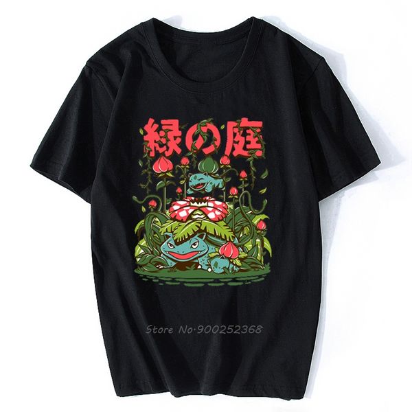 

brand new men anime bulbasaur and venusaur the grass type nostalgia awesome artwork streetwear hoodie designers t shirts sweatshirt