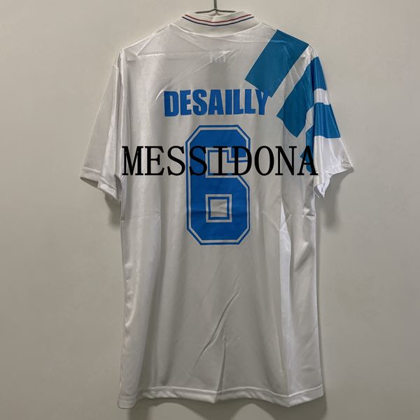 

retro om old marseille retro 1992 1993 extra payet boli olympique de marseille soccer football jerseys 92 93 maillot de foot star, Black;yellow