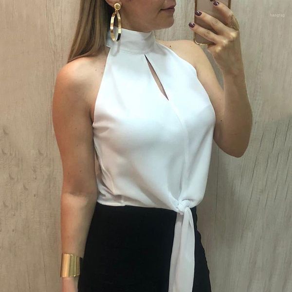 

plus size office ladies shirts white turtleneck off the shoulder women and blouses hollow out bowknot blusas female1