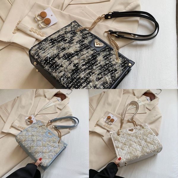 

women's 2020 new fashion korean shoulder postman package postman packagewoolen chain net red fashion shoulder bag versatile foreign sty