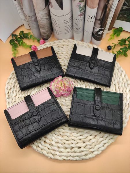 

hbp genuine leather clutch wallets foldable holders bag multi function wallet credit card, Red;black