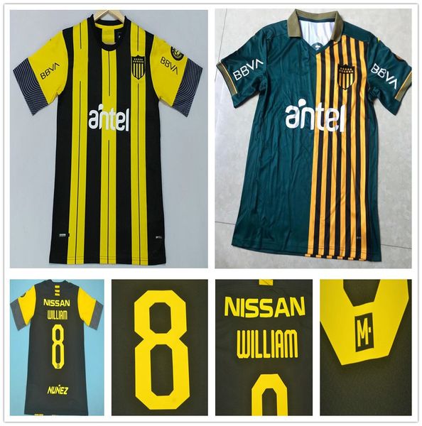 

2020 2021 uruguay lucas special version viatri commemorative edition club atletico penarol soccer jersey custom peñarol home football shirt, Black;yellow