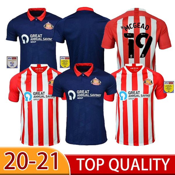 

2020 2021 sunderland soccer jerseys home red whter honeyman 20 21 wembley maja gooch maguire wyke men + kids kit away blue football shirts, Black;yellow