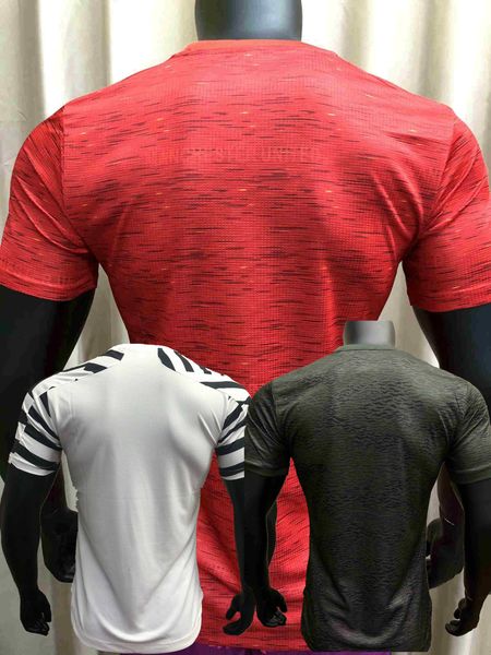 

player version manchester 2020 2021 b.fernandes soccer jerseys cavani martial rashford fred football shirts van de beek greenwood jerseys, Black;yellow