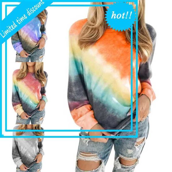 

retrieves long mouwen t-shirts women fashion painted color around neck casual plus size shirt teas loose basic shirts, White