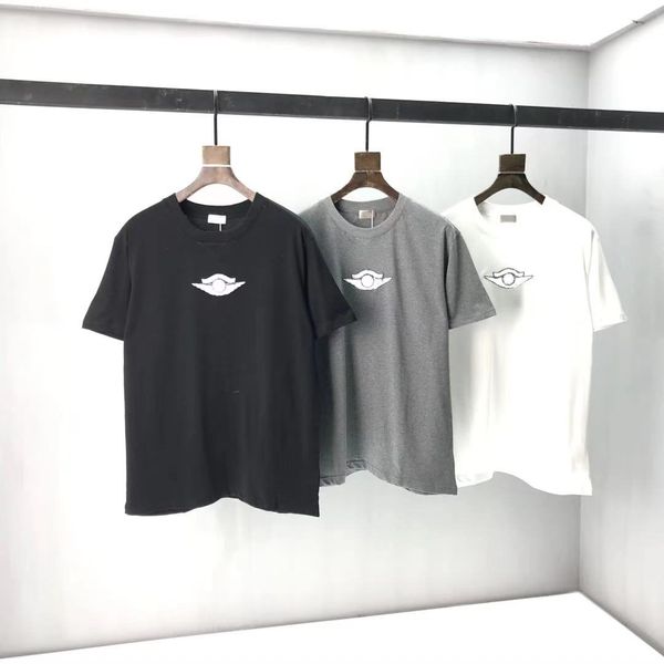 

2020ss spring and summer new high grade cotton printing short sleeve round neck panel t-shirt size: m-l-xl-xxl-xxxl color: black white mnn