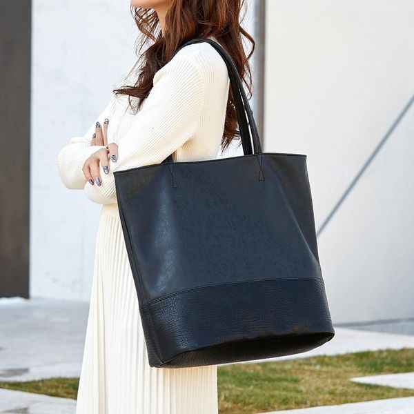 

shoulder bags fashion style large capacity bag simple handbag big lady wallet and