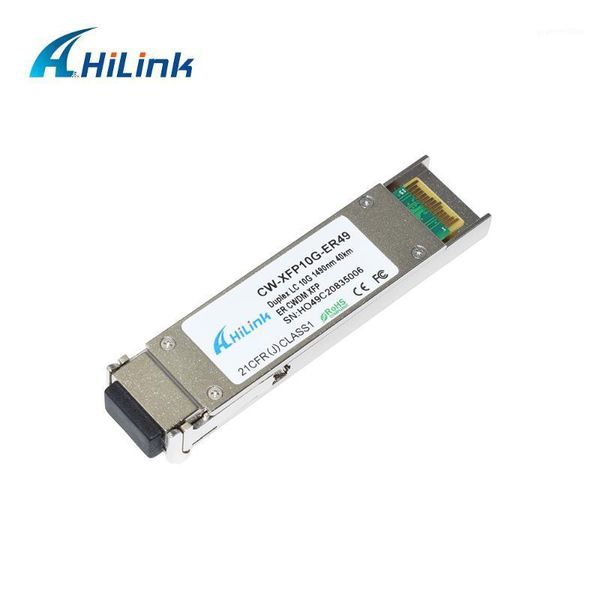 

fiber optic equipment 10gbase-er 10g duplex lc 1470nm-1610nm 40km dom cwdm xfp transceiver1