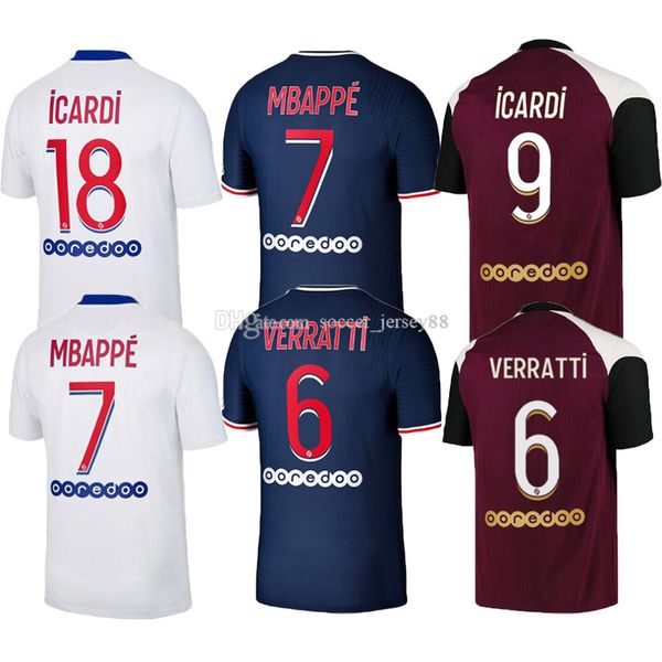 

2020 2021 maillots de foot 20 21 soccer jerseys kids icardi pa p ne mbappe marquinhos s ymar g ris camisetas uniform football shirt, Black;yellow