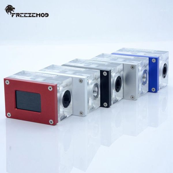 

fans & coolings emod lsj-zn water cooling lcd flow meter temperature detection intelligent speed thermonmeter for mod monitoring alarm1