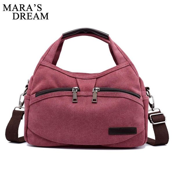 

mara's dream 2020 shoulder bag female new fashion commuter bag wild casual canvas