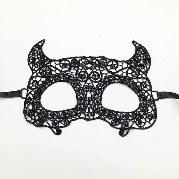 

black lady lace mask cutout eye mask for masquerade party fancy dress costume halloween party fancy