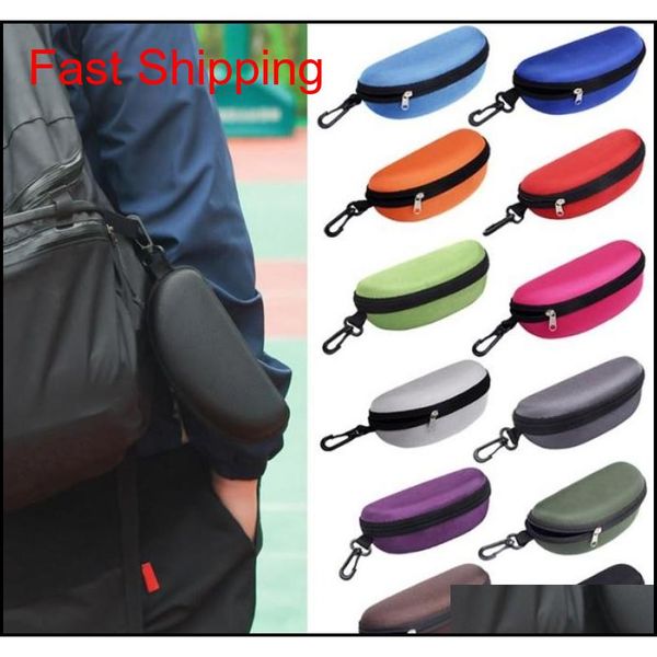 

sunglasses case reading glasses carry bag hard zipper eyeglass box with carabiner travel p qylwiz dh_seller2010