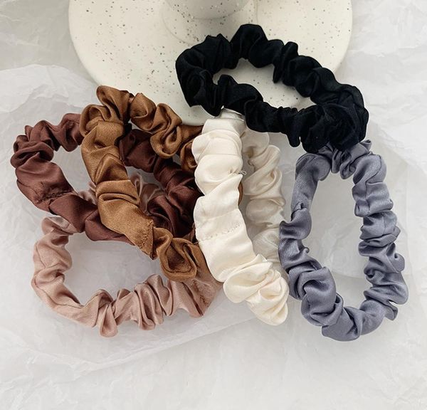 

scrunchie hairbands hair tie women for hair accessories satin scrunchies stretch ponytail holder handmade gift hean wmtmxd comb2010