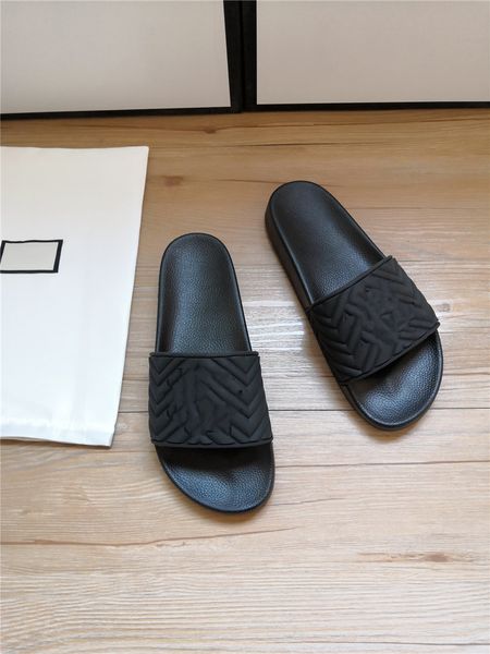 

luxury designer leather black stripes sandals denim ladies summer flat slipper outdoor beach woman flip flops rainbow letters slippers