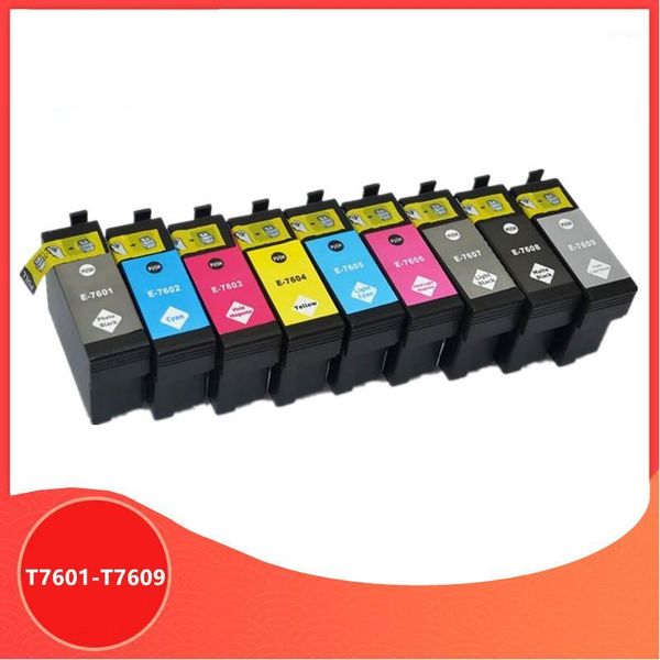 

colors 7601 t7601 t7602 t7603 t7604 t7605 t7609 compatible ink cartridge full for surecolor sc-p600 printer1 cartridges