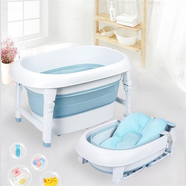 

bathing tubs & seats baby bathtub foldable born swimming pool large for multi-age shower tub bath toys baptism gift