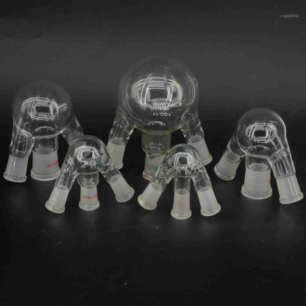 

10/25/50/100/250/500/1000ml 3 necks joint glass flask round bottom laboratory1