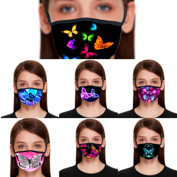 

pattern mask designer 3d with butterfly printing face cotton reusable face masks out door sport 3n71
