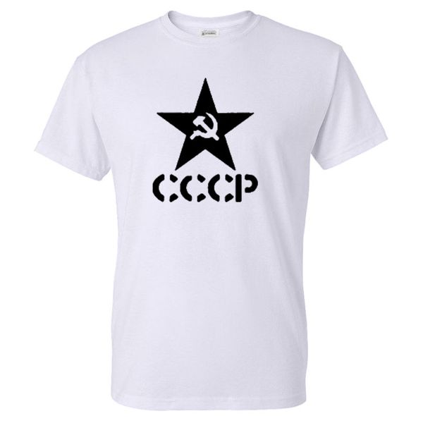 

sport cccp fashion solid color printed t-shirt men/women russia style o-neck streetwear tshirt cotton casual hip hop t shirt unisex