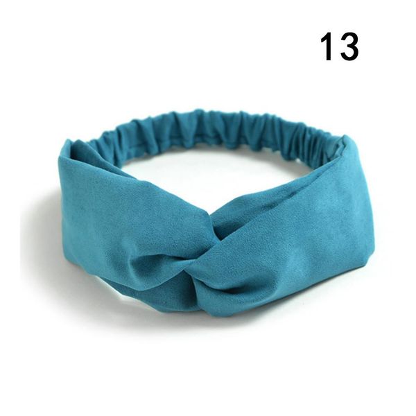 

suede twist turban women hair band bows elastic headkerchief sport hairbands head band knot headband for girls headwear headwrap q sqceam