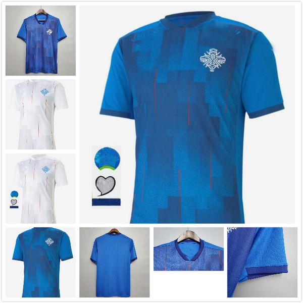 

новый 2020 исландия home kit футбол джерси r.gudmundsson sigthórsson g.sigurdsson traustason ingason gunnarsson финнбогасон футбол рубашка, Black;yellow