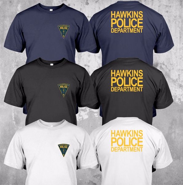 

спорт новый hawkins департамент полиции государственный логотип - пользовательские 2019 новых людей вскользь марка одежды высокого качества