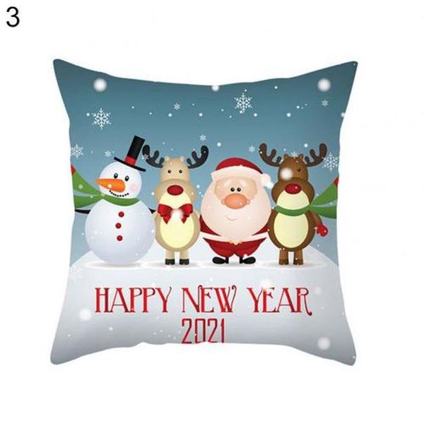 

санта снеговика рождественской елки elk letters подушка обложка наволочка xmas декор для вас ваши друзья и ваша семья bbyoly bwkf