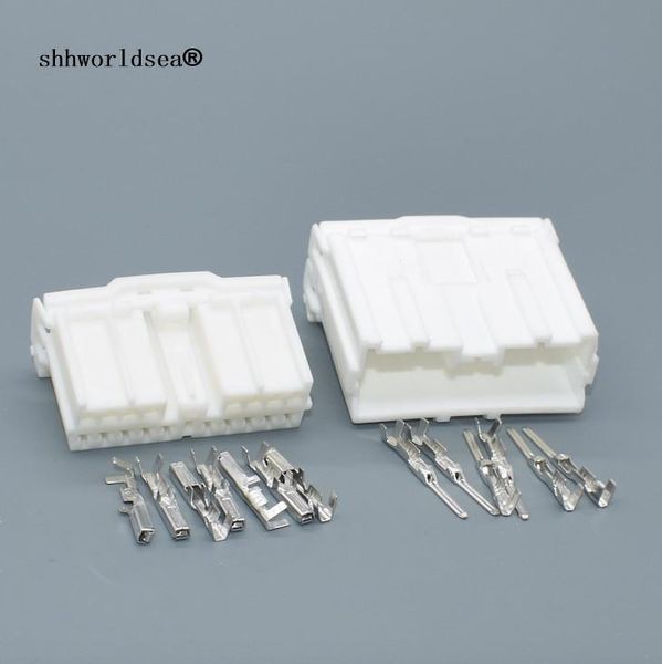 

shhworldsea 18 pin 2.0mm car female male connector plug housing socket without terminal 7122-8385 7123-8385