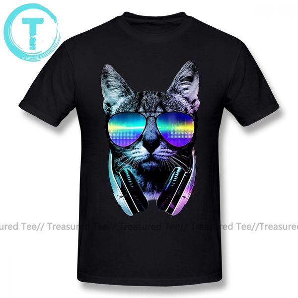 

equalizer music lover cat male awesome graphic short sleeve fashion plus size tshirt sport hooded sweatshirt hoodie men t shirt