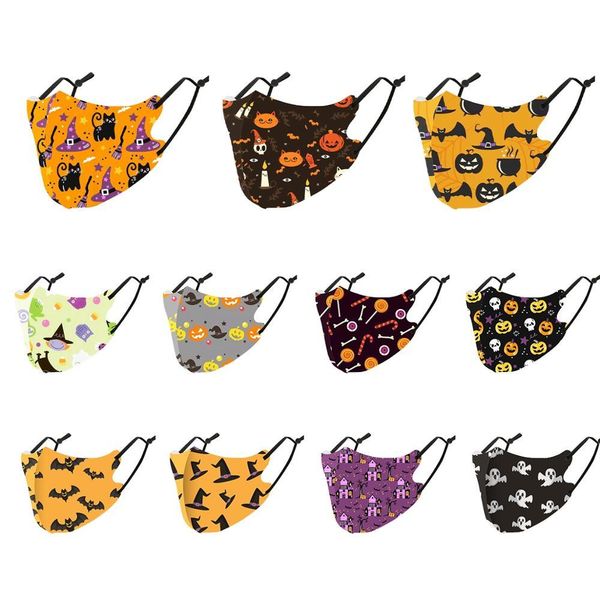 

fengrise хэллоуин маски хэллоуин украшения для дома призрак ведьма тыквы череп маска horror для вечеринок hallowen орнамент wmtoia