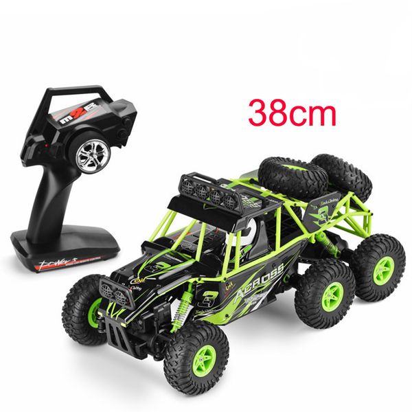 

new wltoys 18628 rc car 1:18 six-wheel drive climbing car 2.4g remote control big foot off-road vehicle large size 38cm