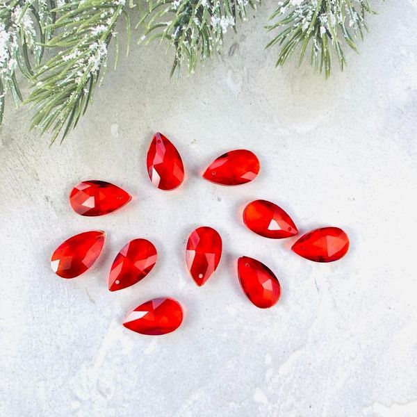 

10pcs 12 colors angel tears crystal pendants teardrop suncatcher crystal prisms colorful chandelier lighting part wedding decor h bbydde