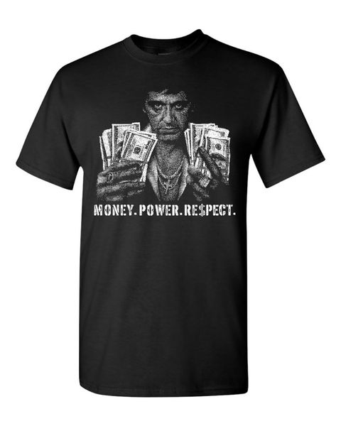 

scarface money power respect scar face brand t shirt homme tees print t-shirt men harajuku brand t-shirts sport hooded sweatshirt hoodie