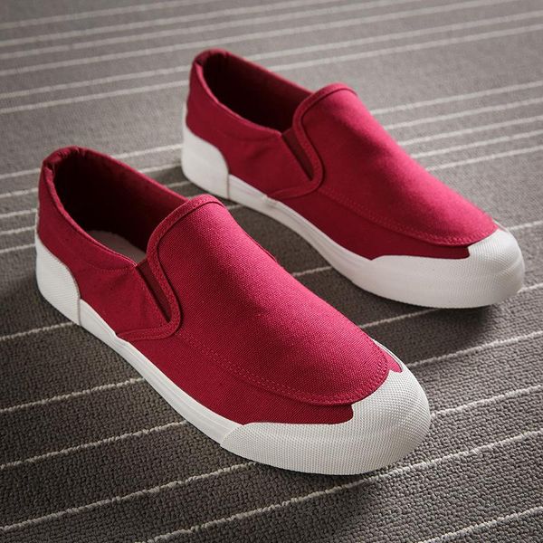

classics fashion casual loafers shoes for men leisure solid flat slip on shoes spring autumm comfy driving, Black