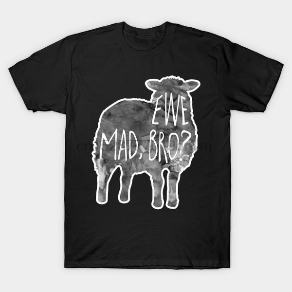 

men tshirt ewe mad bro funny t shirt printed t-shirt tees sport hooded sweatshirt hoodie