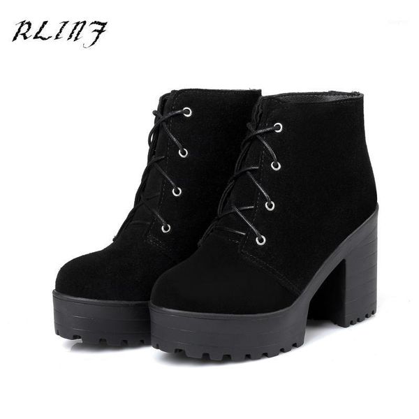 

boots 2021 leather wild retro high heel strap bare solid color with black khaki1