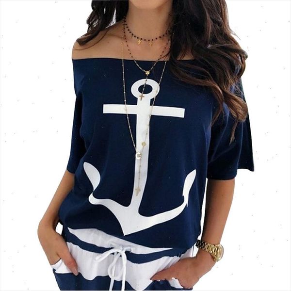 

women off shoulder blouses summer slash neck batwing sleeve blouses shirt casual loose print white blusa 5xlwomen