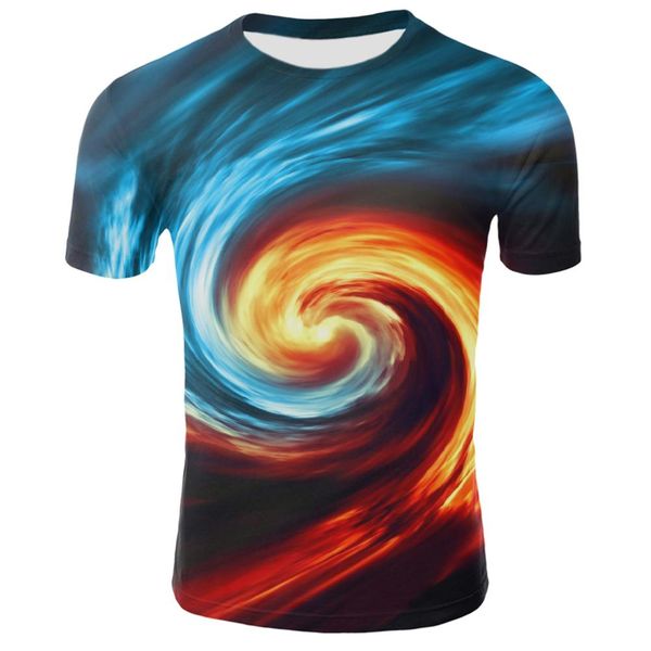 

new starry sky beautiful starry sky summer stree 3d print shirts funny funny anime men clothing