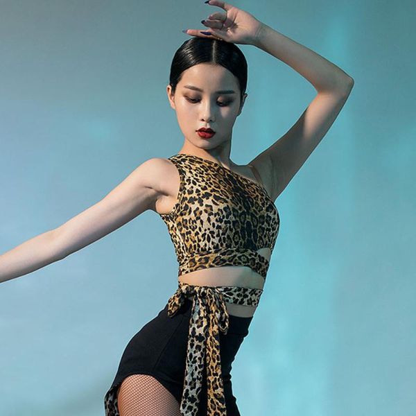 

2020 new latin dance dress women one side shoulder female latin dancing clothes belly ballroom tango dresses l1140, Black;red