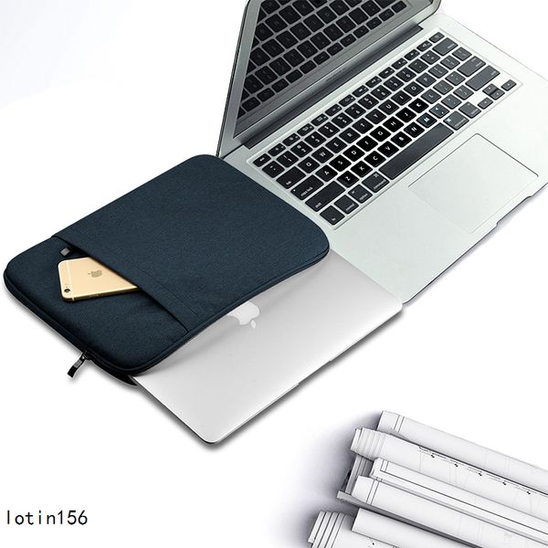 

jean sleeve case carrying protective bag denim fabric handbag for macbook air pro retina 11 13 15 inch lappc universal zipper mukk wbeoo