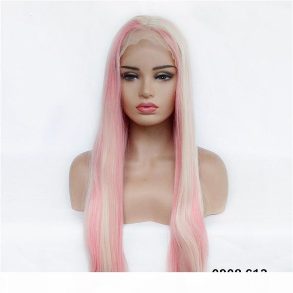 

12~26 inches full straight synthetic remy hair lace front wigs t1632*613# mix color simulation human hair perruques de cheveux humains wig, Black