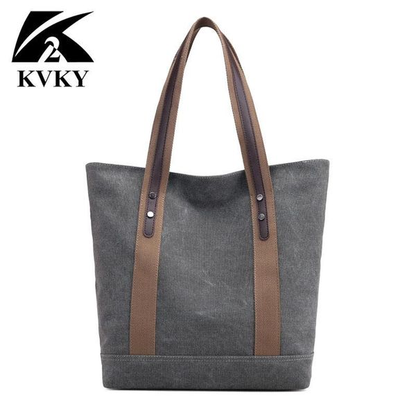 

large capacity canvas tote bag solid canvas reusable eco bag women beach handbags daliy shopper bags for women 2020 bolso de sac