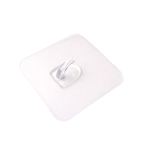 

1pcs anti-skid hooks strong self adhesive wall hangers & storage hooks hanging bathroom creative hooks rails kitchen sil sqcmaw