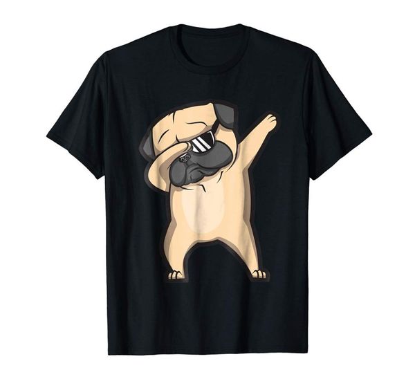 

dabbing pug shirt - cute funny dog dab t-shirt new short-sleeve t-shirt summer custom t shirts sport hooded sweatshirt hoodie