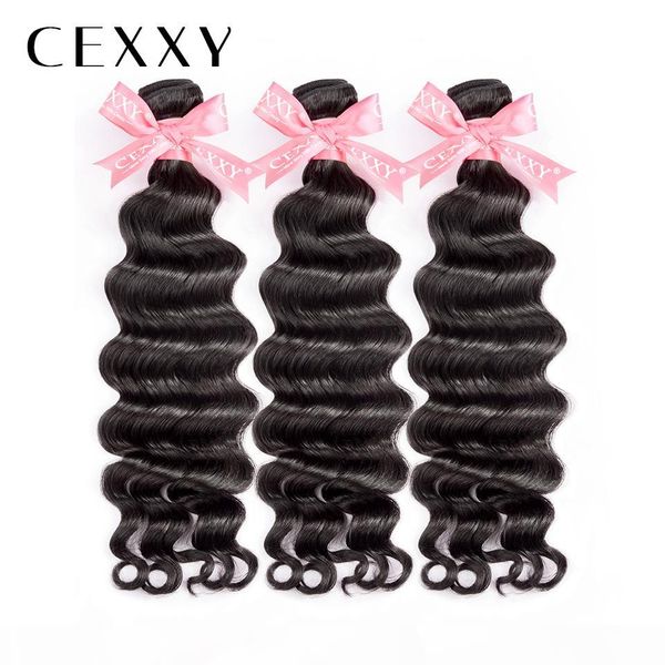 

cexxy] onecut hair natural wave 8"-30 inch p malaysian remy hair natural color 3pcs 100% human hair weave bundles extension, Black;brown