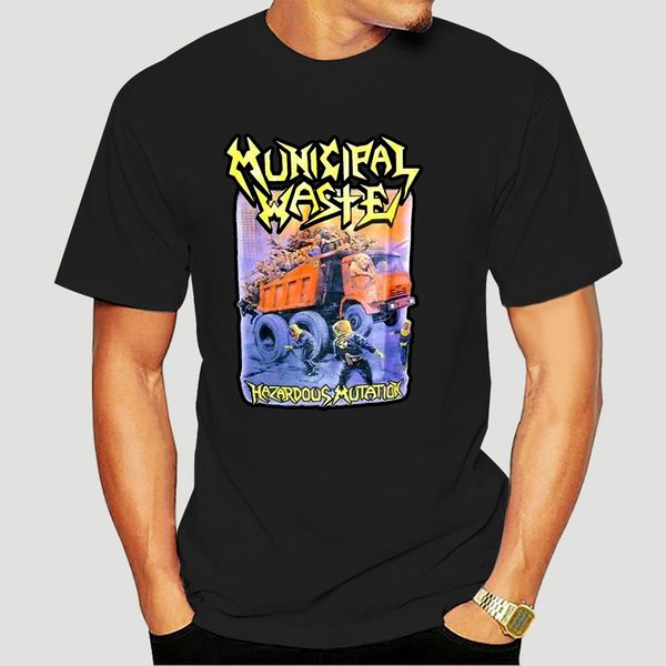 

municipal waste hazardous mutation black tshirt new fatal feast art partying-0701a sport hooded sweatshirt hoodie
